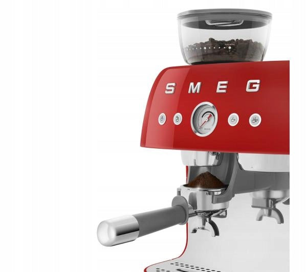 Flask espresso machine Smeg EGF03RDEU 1650 W red Manufacturer code egf03rdeu
