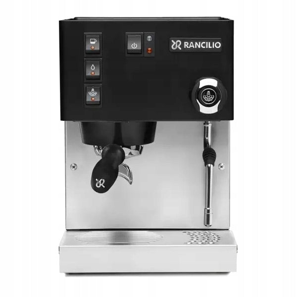 Flask espresso machine for home coffee Rancilio Silvia 1150 W black