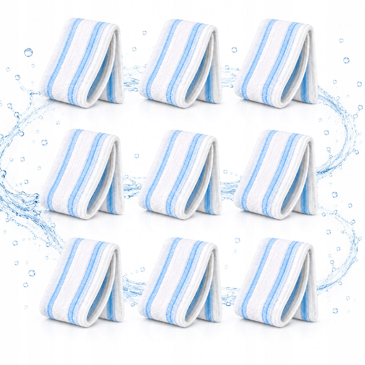 Flat Cartridge For Mop Vileda H2prO Microfiber Spare Cleaning Cartridge 3pcs