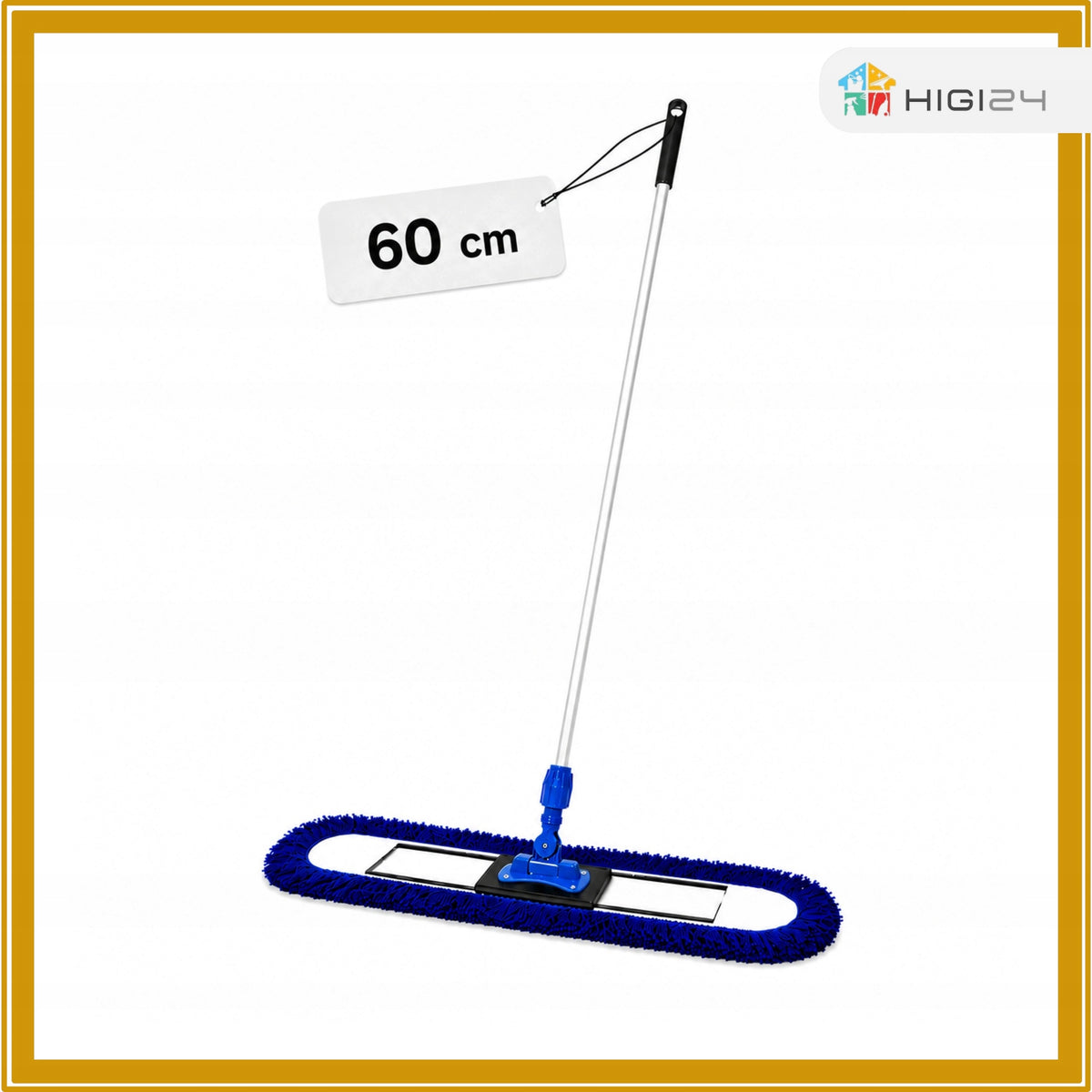 Flat Industrial Mop 60cm Acrylic Sweeping Mop KLUGER DUST Solid Packaging status original