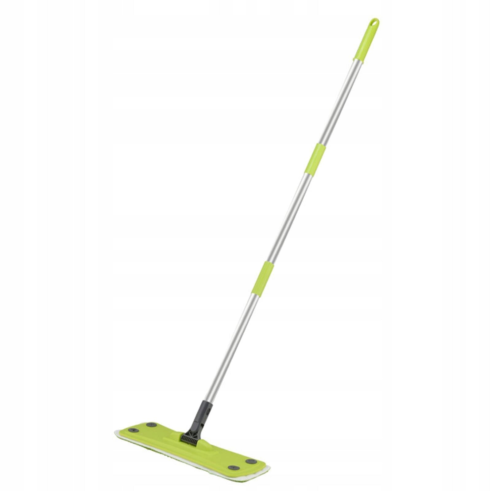 Flat Mop 360 Degree Rotating Head with Telescopic Handle Dust Mop Wet Dry Brand no brand