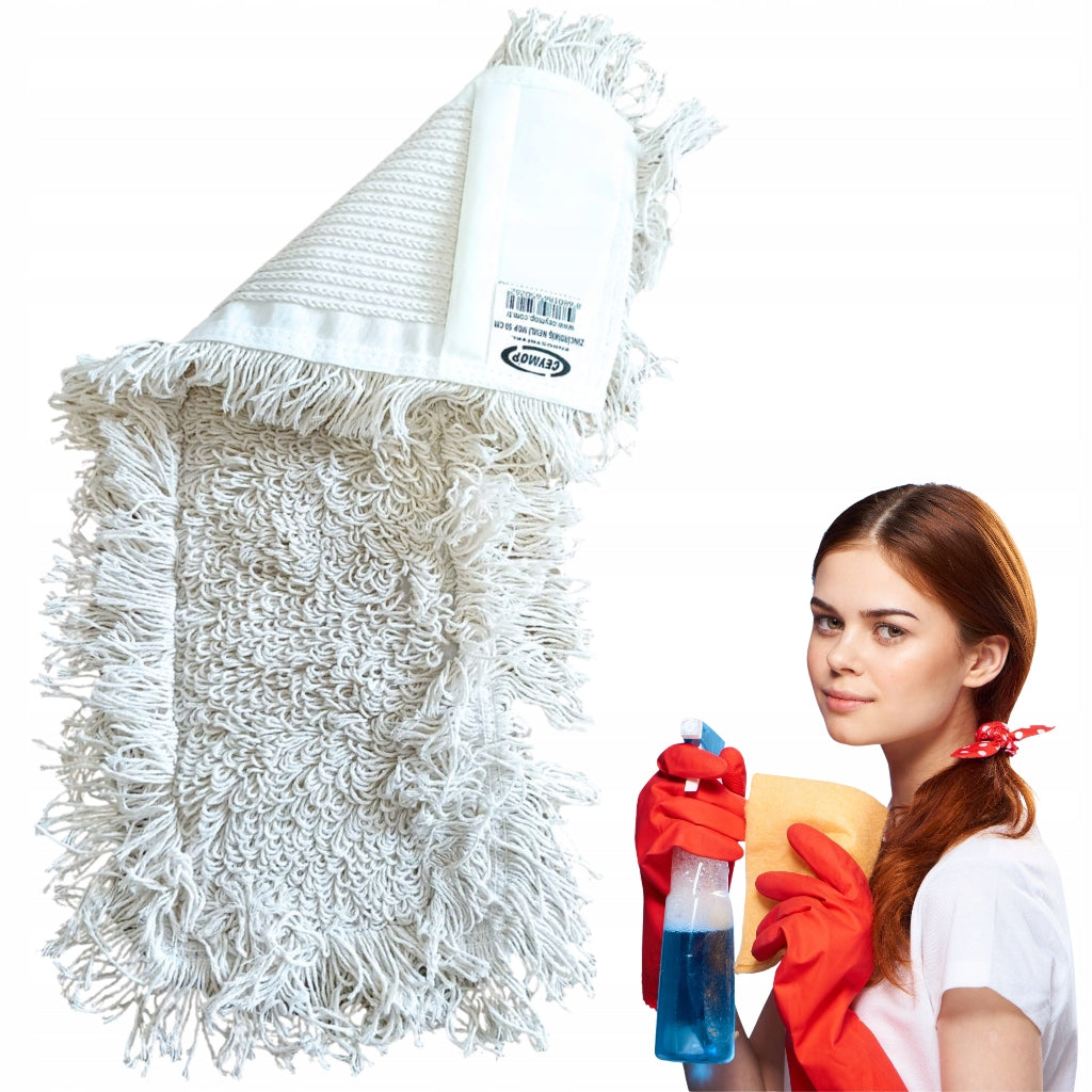 Flat Mop Cartridge COTTON Pocket Flat Mop 40 cm
