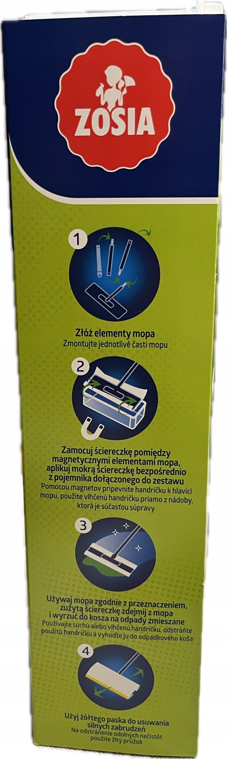 Flat Mop Zosia Cloths Manufacturer code Mop i Ściereczki
