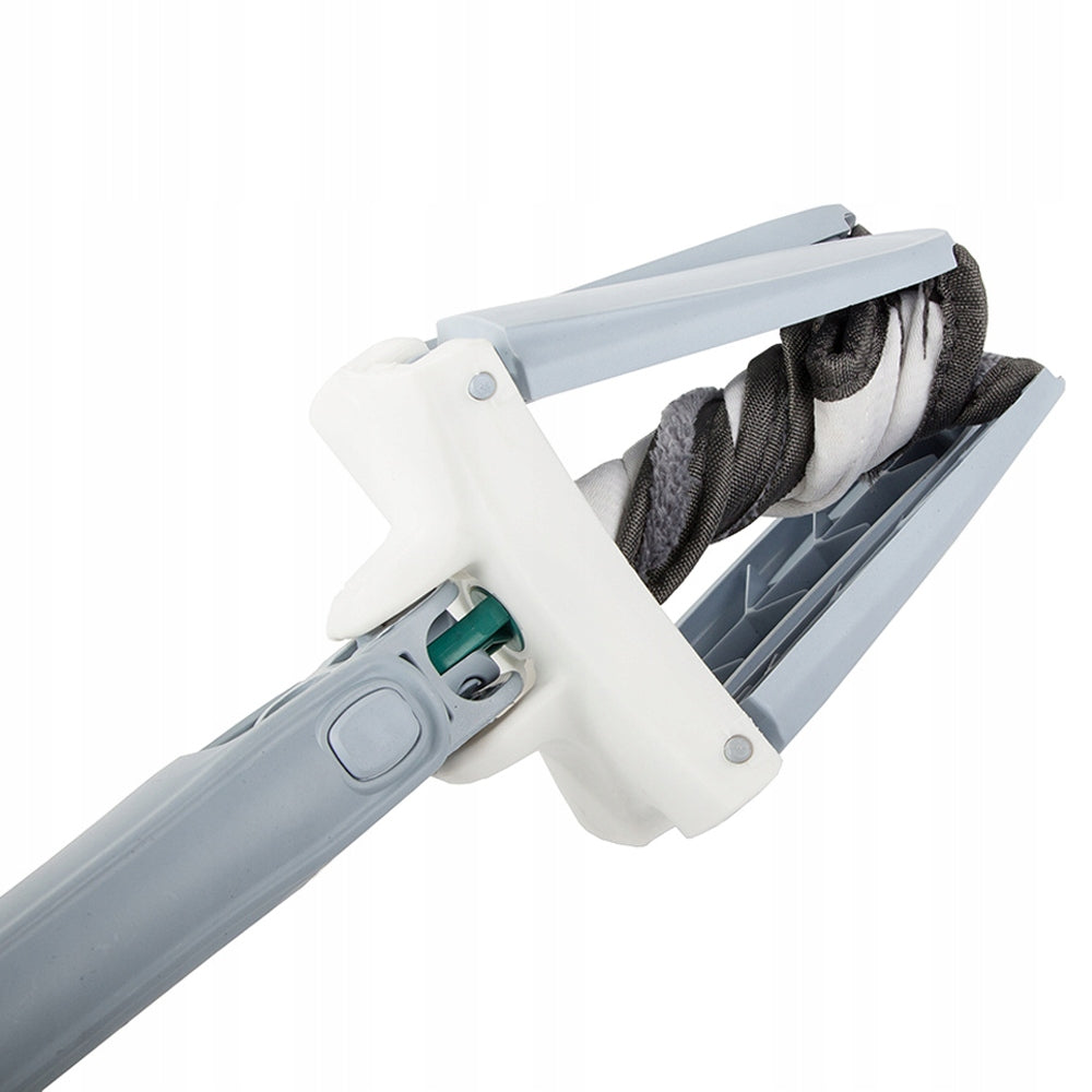 Flat Mop head 360st with rotary squeezer for floor cleaning NANOBAUER Brand Nanobauer