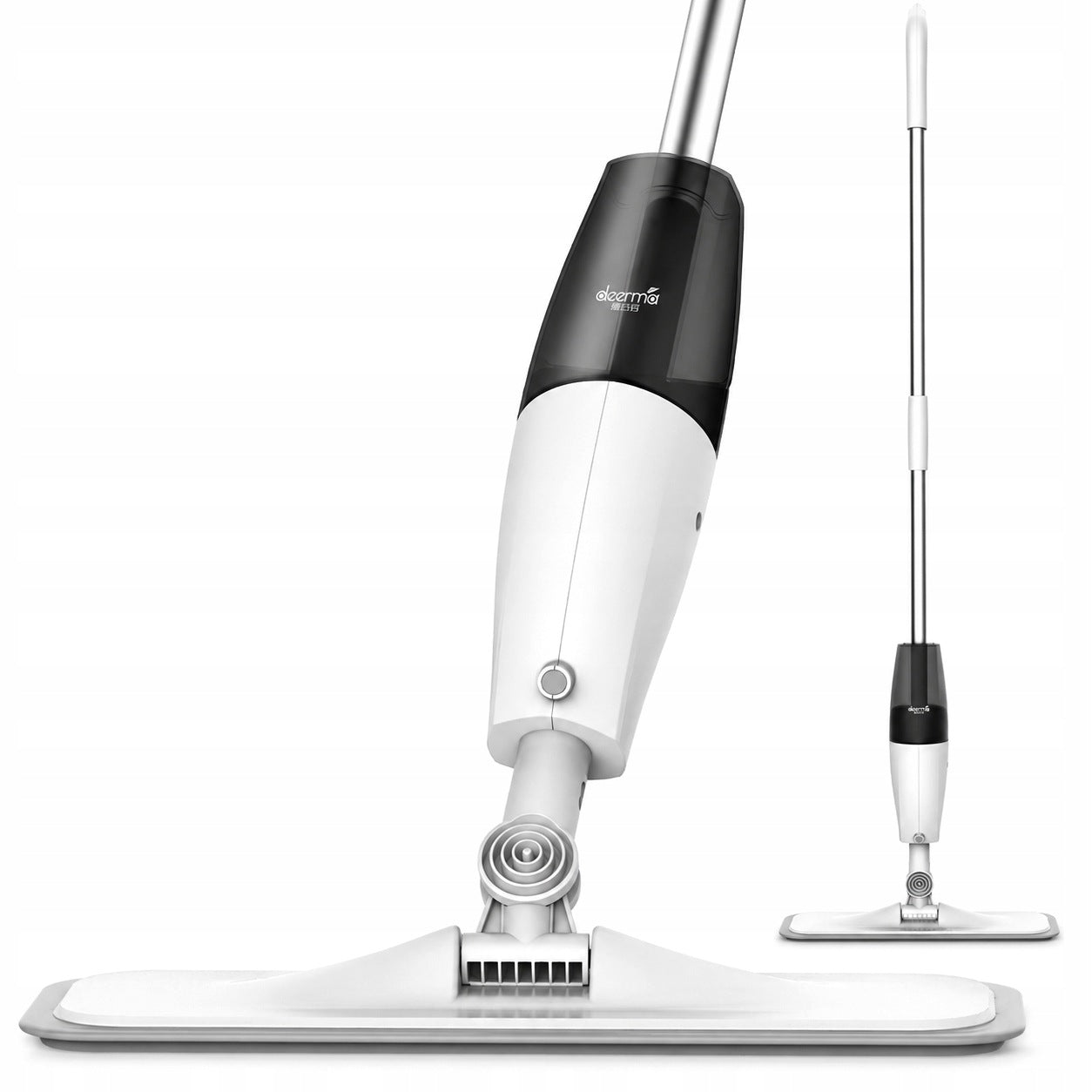 Flat Mop with Floor Cleaning Sprayer 350ml Rotary with Microfiber