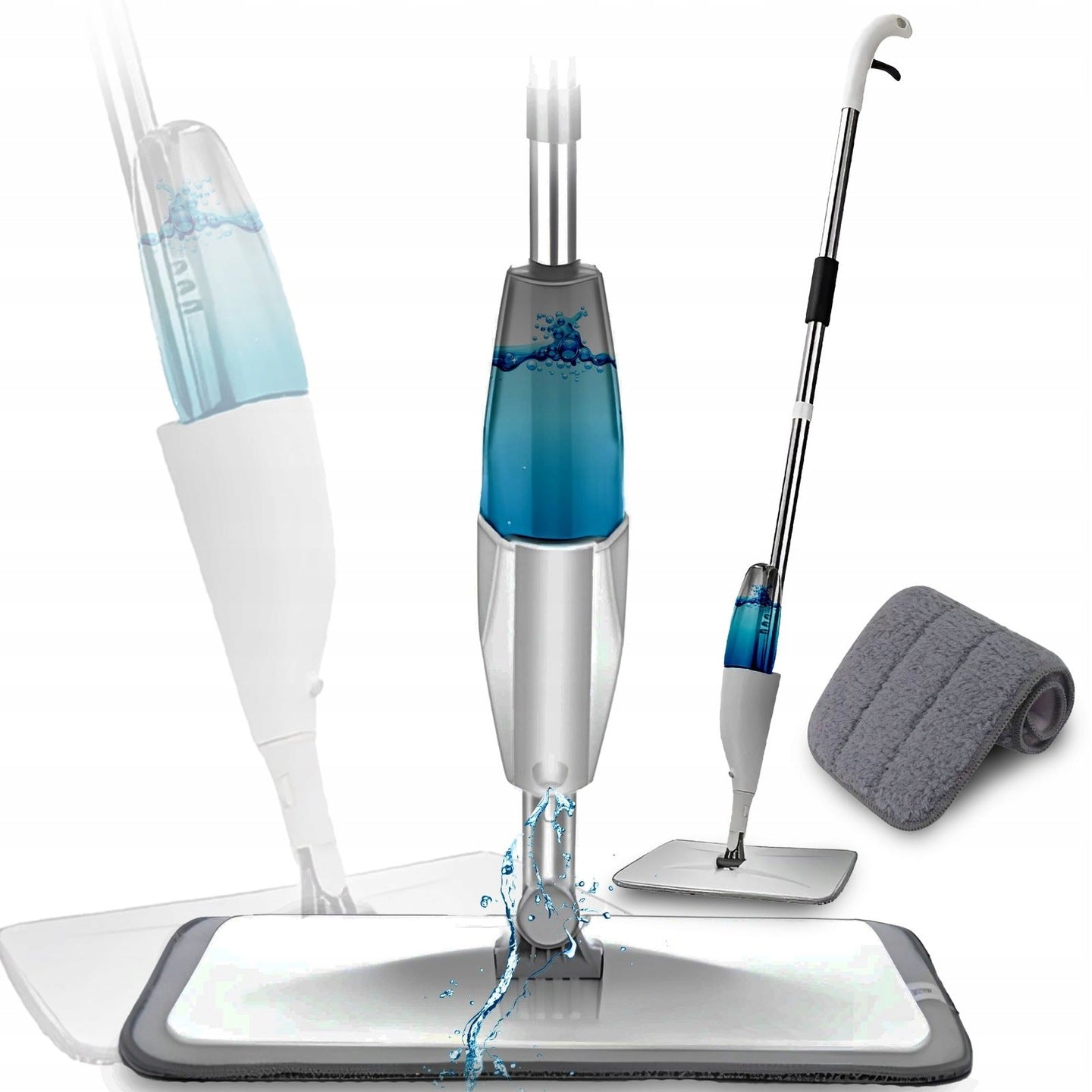 Flat mop Falcon FLAT MOP + cloth sprayer large folding convenient hit