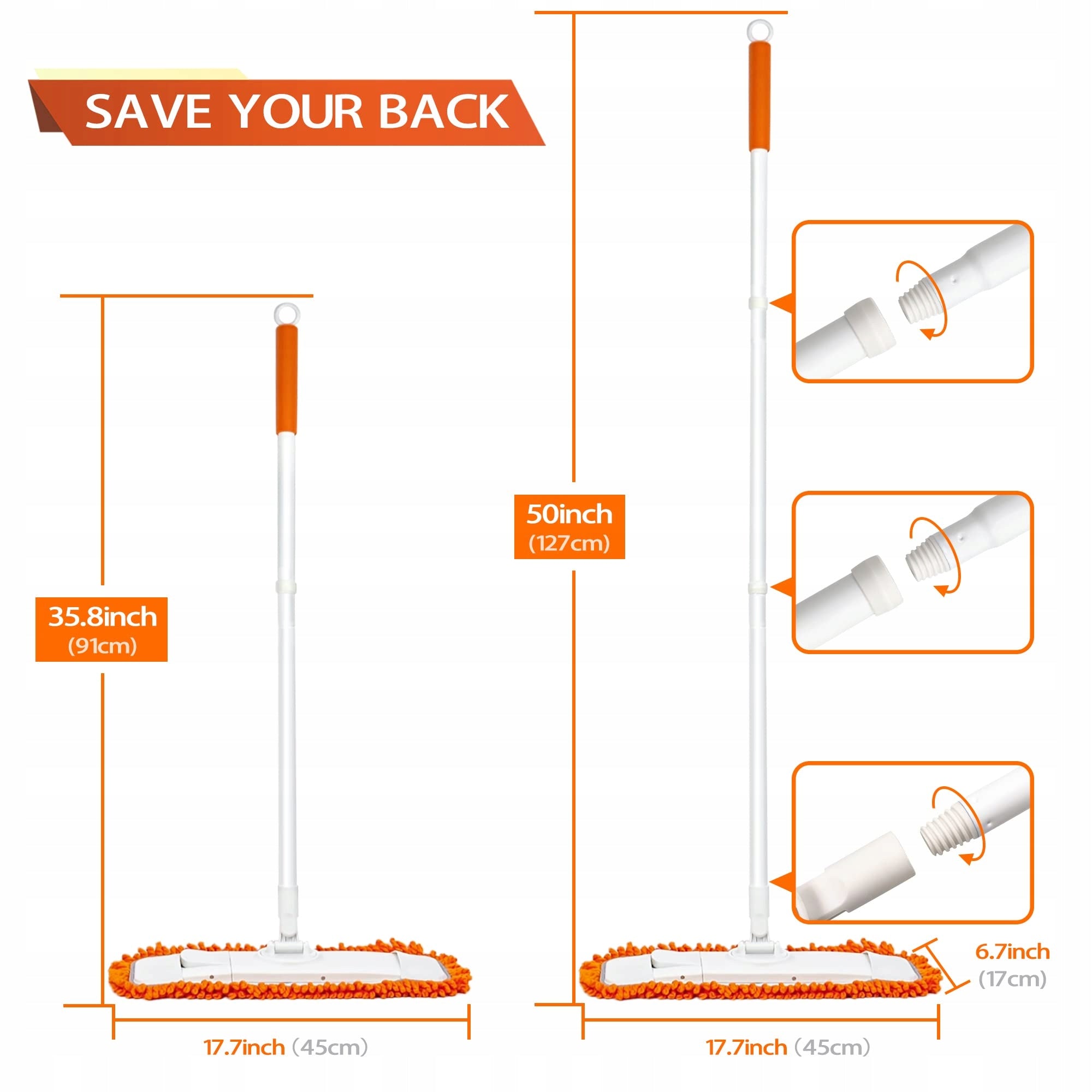 Flat mop JEHONN DM-01 Brand no brand