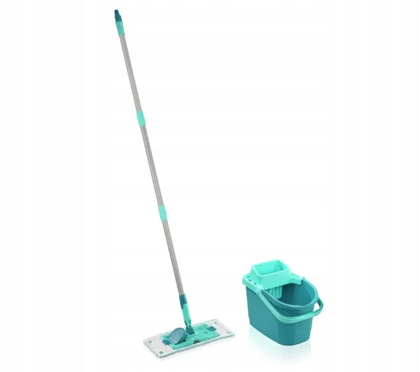 Flat mop Leifheit PowerClean M Plus Flexible Squeezer 2 Duo Overlays