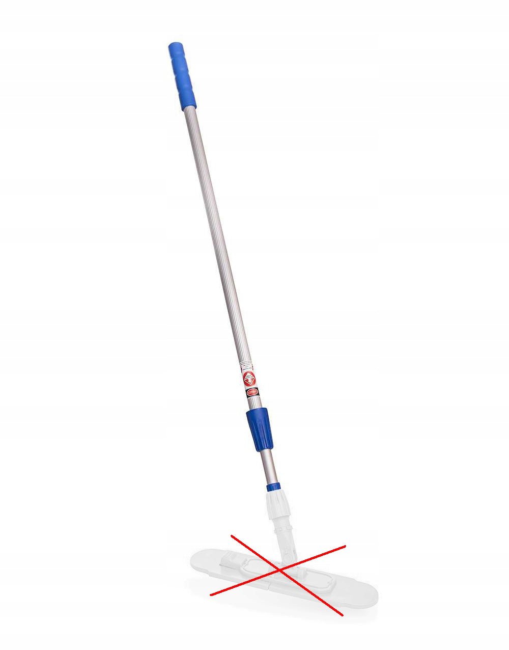 Flat mop stick Raypath Durable duralumin bar for floor cleaning Manufacturer code Kij Drążek do mopa podłóg okien mop