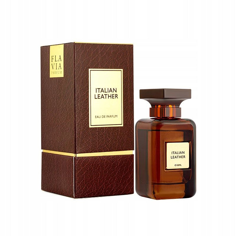 Flavia Italian Leather Eau de Parfum 100ml Packaging status original