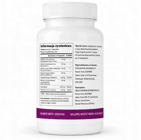 Flebrix – Capsules for Leg Comfort and Supporting Wellbeing – 30 Brand no brand