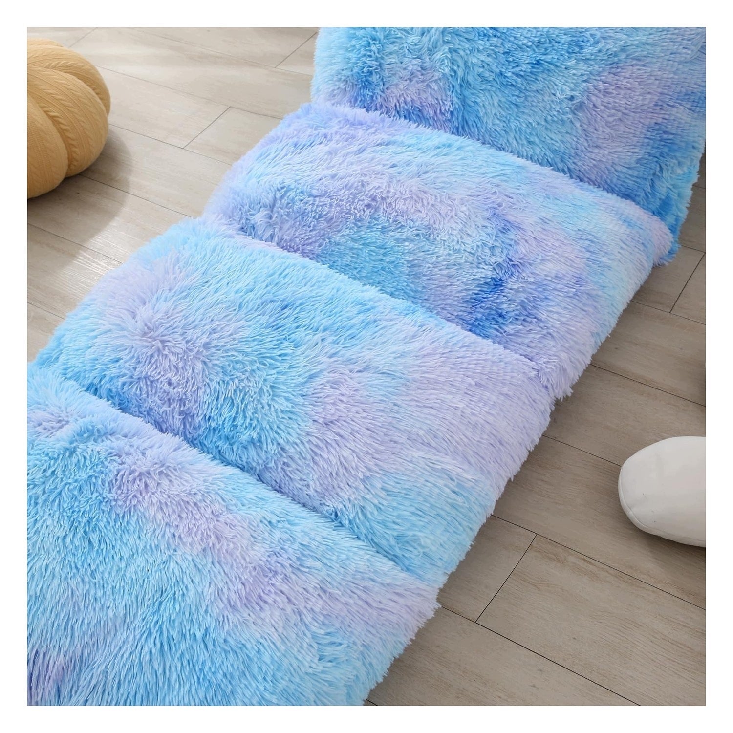 Fleece Vloerkussenhoes Tie-Dye - Soft pluche - for interiors - 244x231cm Medical device type accessories for a medical device or a product without an intended medical purpose