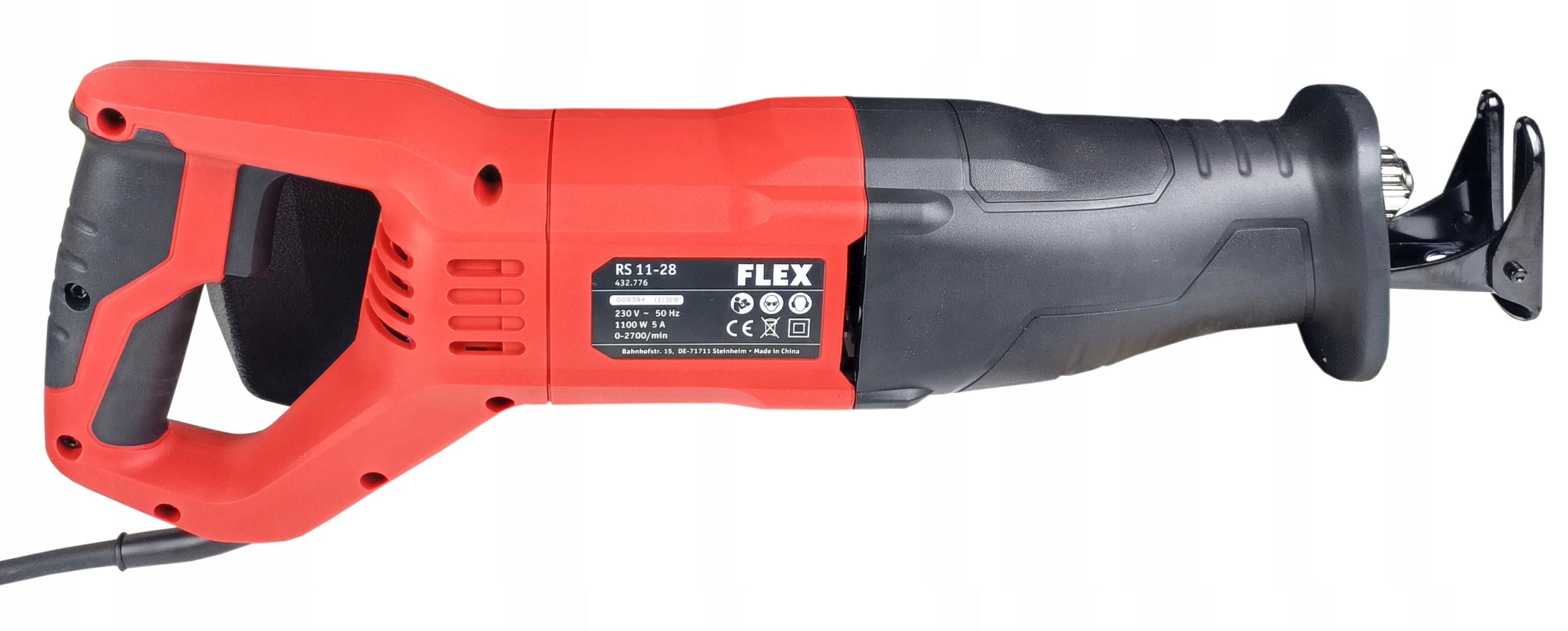 Flex RS 11-28 Reciprocating saw 1100 W fox tail LED + 3 saw blades Series RS