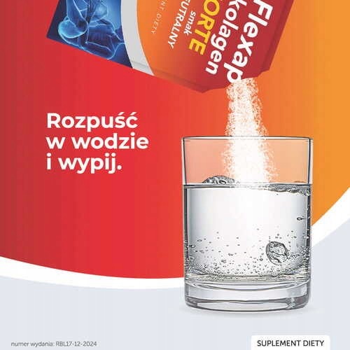 Flexap collagen Forte, powder sachets, neutral taste, 30 pcs. Manufacturer code 5902012698440