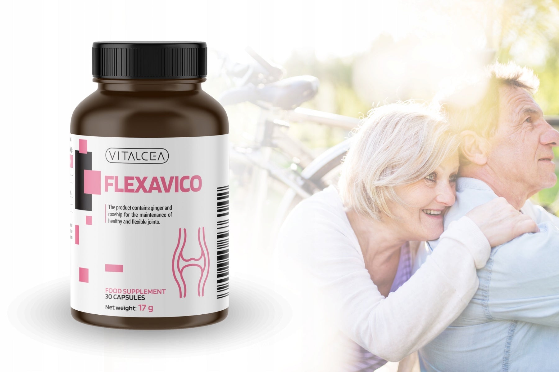 Flexavico – collagen + hyaluronic acid | for healthy joints – 30 caps. Manufacturer code Flexavico NA ZDROWE STAWY