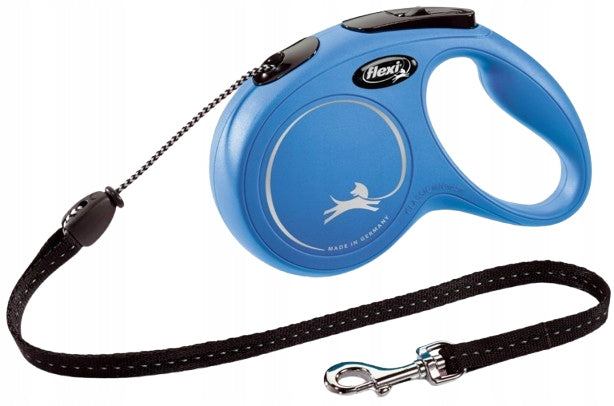 Flexi New Classic Automatic Dog Leash Cable M blue 5 meters