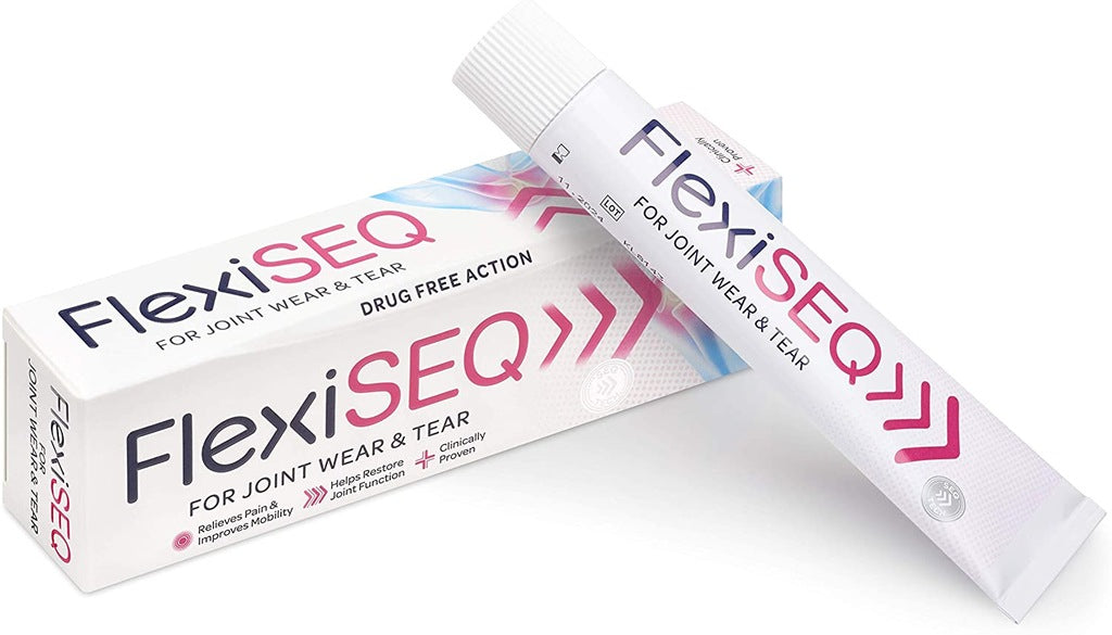 FlexiSEQ JOINT WEAR & TEAR GEL, gel for joint pain and stiffness, RA, 100g