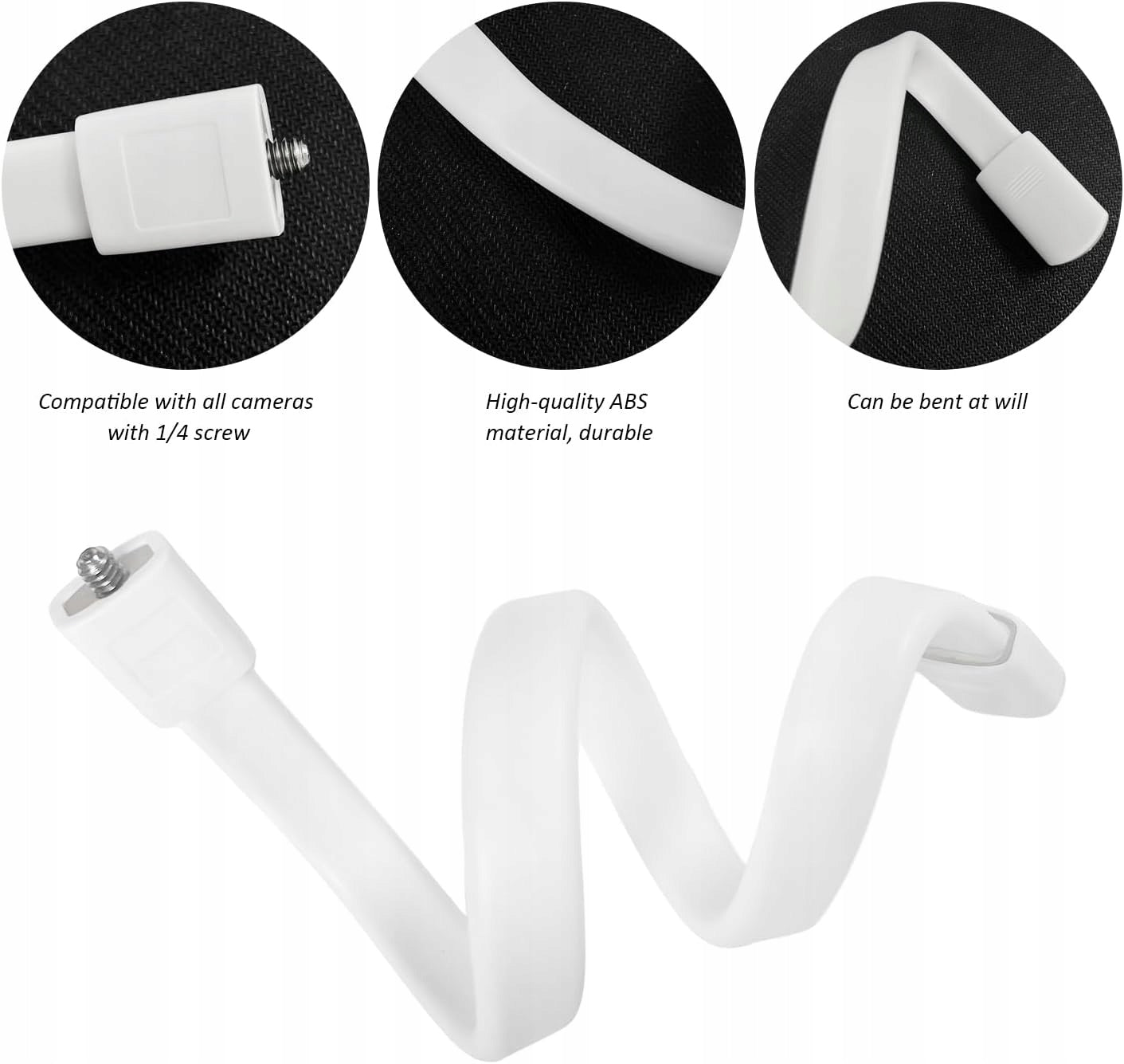 Flexible Nanny Stand Universal 1/4 Inch Easy Installation White Kind other