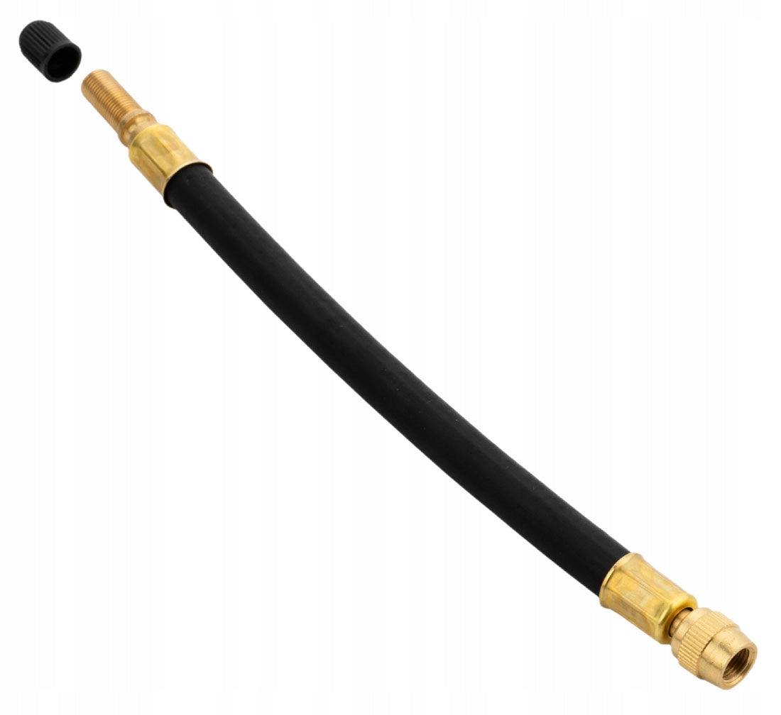 Flexible rubber pump hose, Auto / Schrader valve, 25 cm Manufacturer code 10137