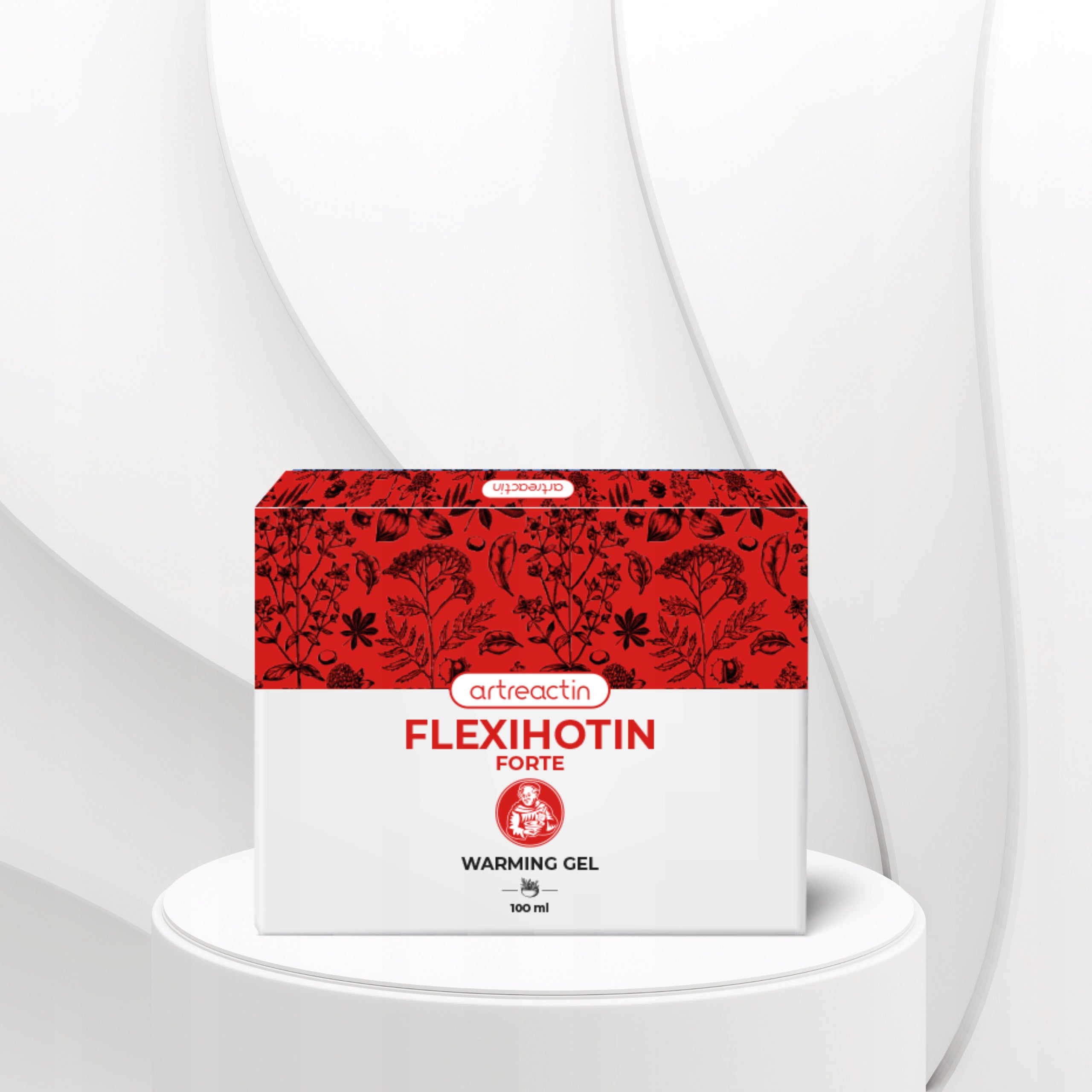 Flexihotin Forte – Warming gel for muscle and joint care | 100ml Packaging status original