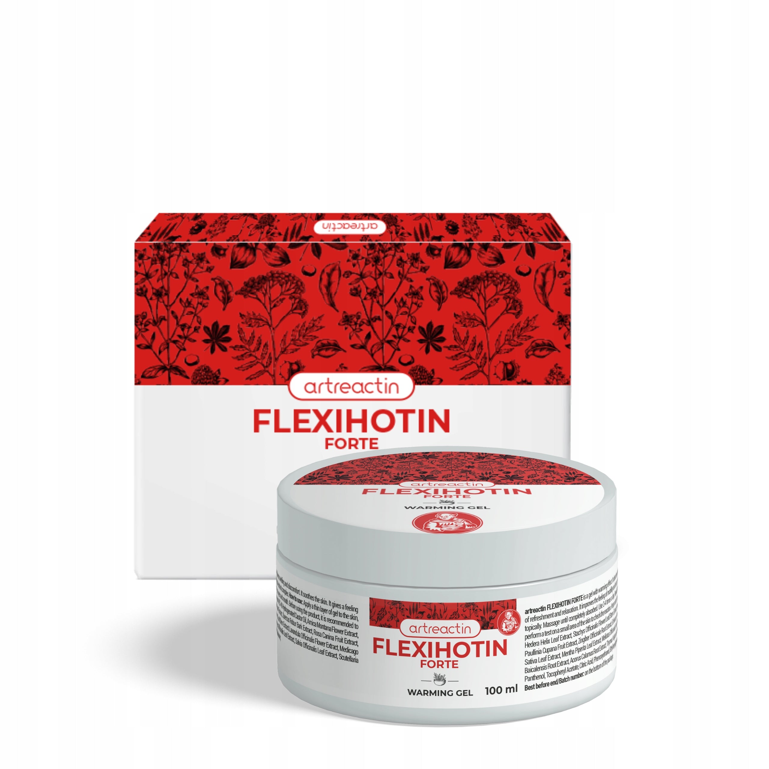 Flexihotin Forte – Warming gel for muscle and joint care | 100ml