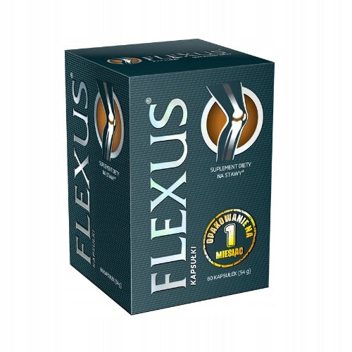 Flexus collagen for joints vitamin C hyaluronic acid 60 capsules