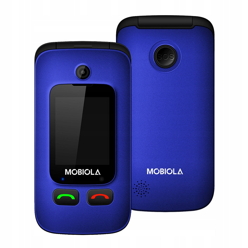 Flip phone for Grandma Grandpa's SENIOR BIG Keys LOUD blue EAN (GTIN) 8594203271463