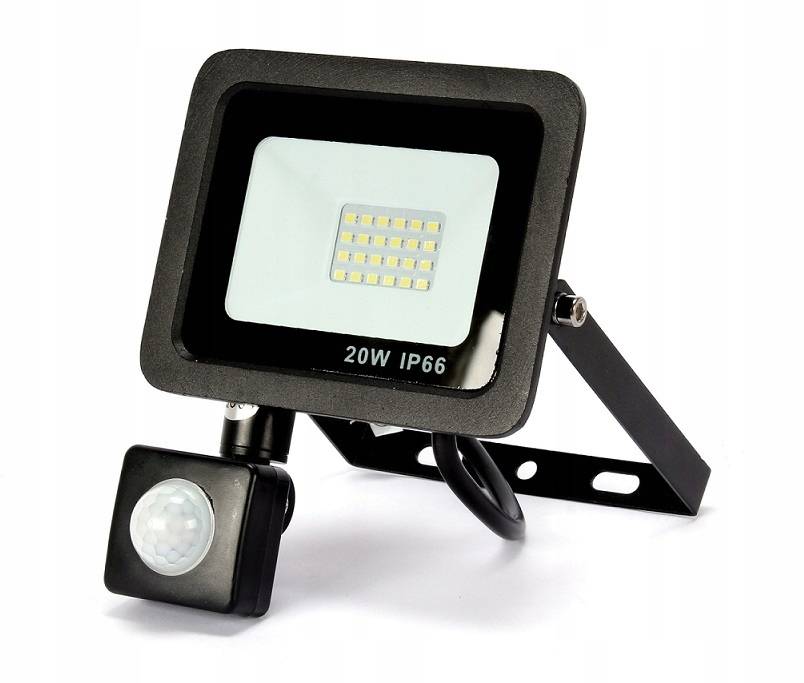 Floodlight Lamp Halogen LED 20W Motion Sensor Manufacturer code 5903678820220