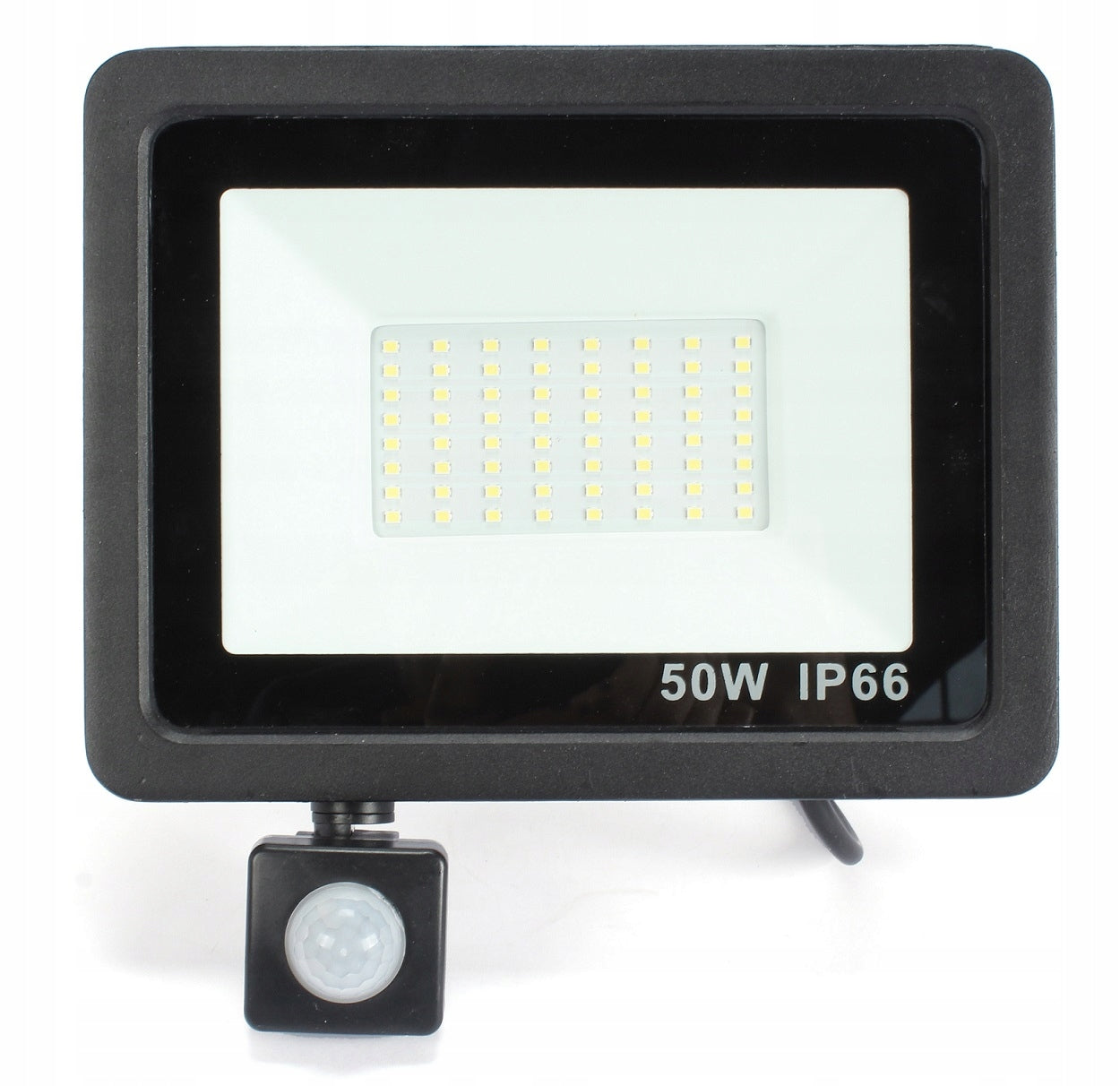 Floodlight Lamp Halogen LED 50W with Motion Sensor Colour 4000K Neutral