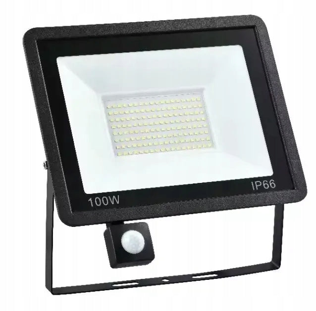 Floodlight Led Halogen Lamp with Motion Sensor Twilight 100w Outdoor