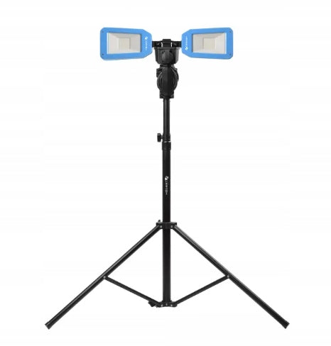 Floodlight halogen lamp flashlight with tripod 10000 lm HT1E455