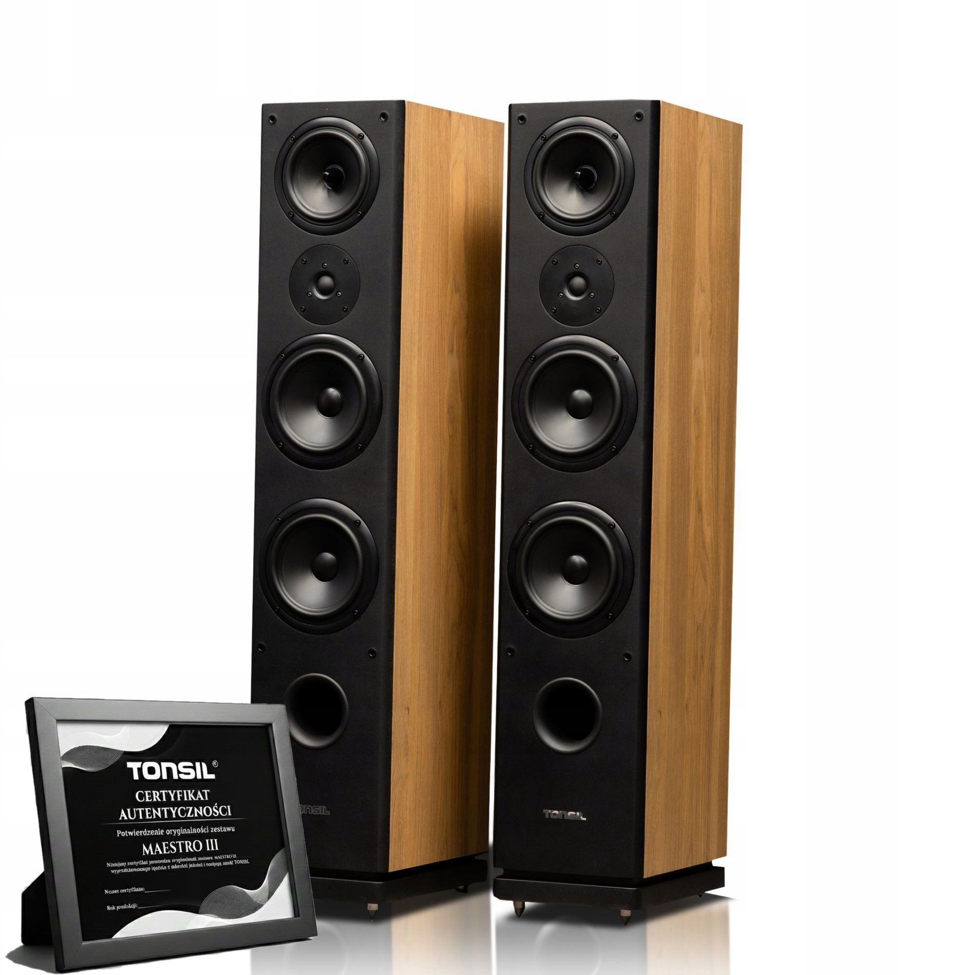 Floor Columns Tonsil Maestro III Limited Edition POLISH Stereo Pair