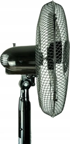 Floor Fan 44cm Remote Control, Oscillation Timer 7,5h 3 Gears Silent Windmill Model Duży wentylator podłogowy + pilot