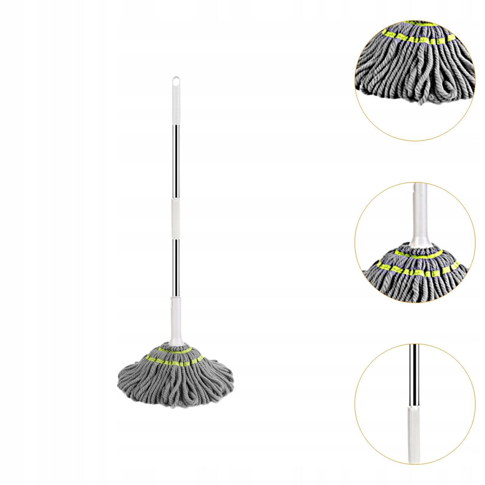 Floor Mop Scrubber Mop Accessories Self Wringing Mop Floor Cleaning Tool Packaging status original