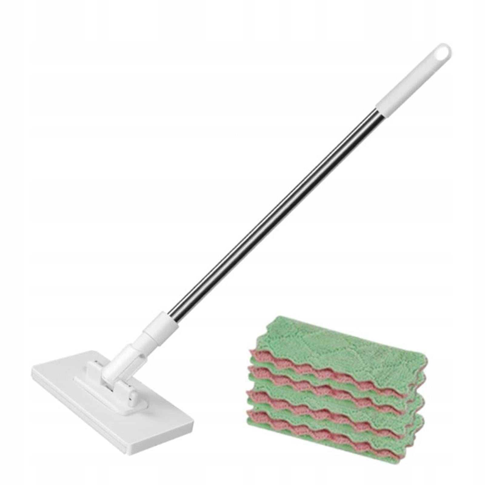 Floor Mop with Reusable Washable Pads with Long Handle Professional Flat Brand no brand