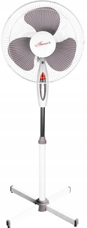 Floor fan Amare VT-04 silver/grey 40W Weight 2 kg