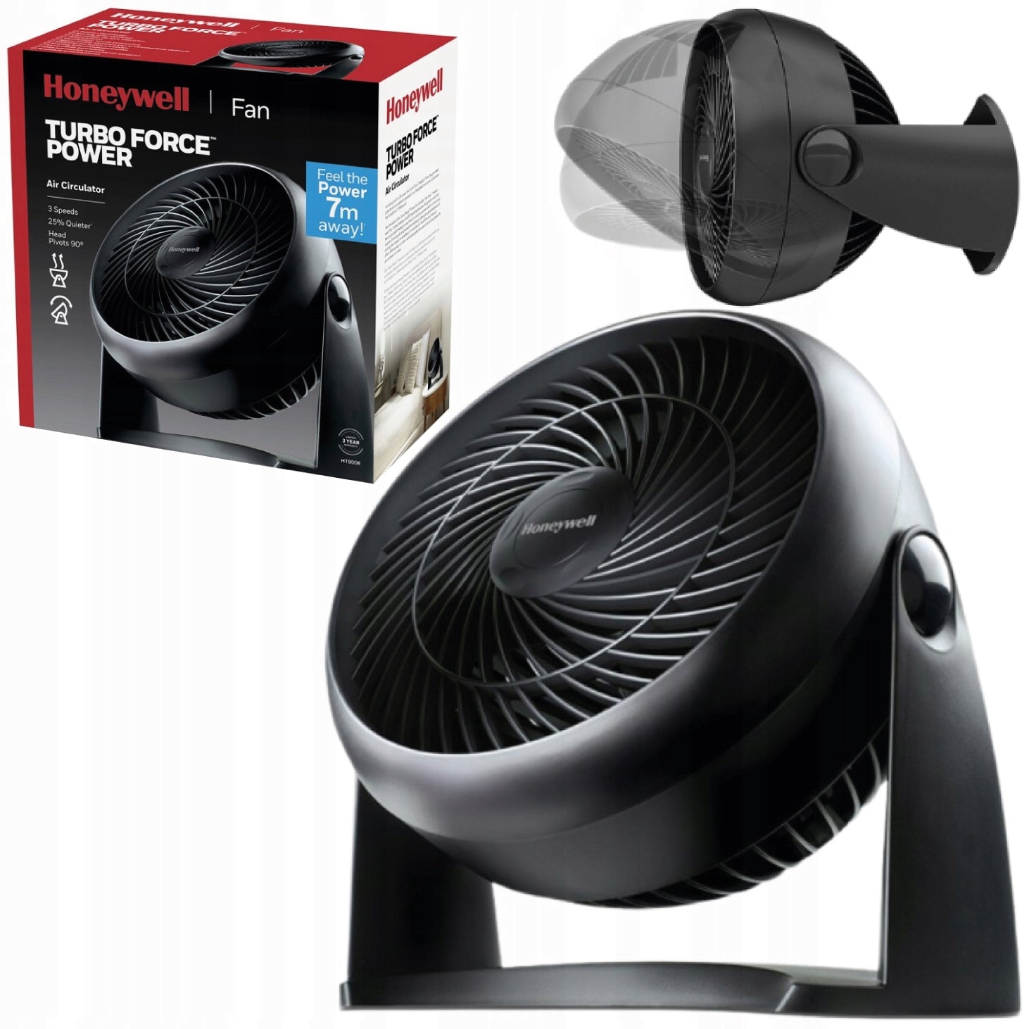 Floor fan Honeywell HT-900E black