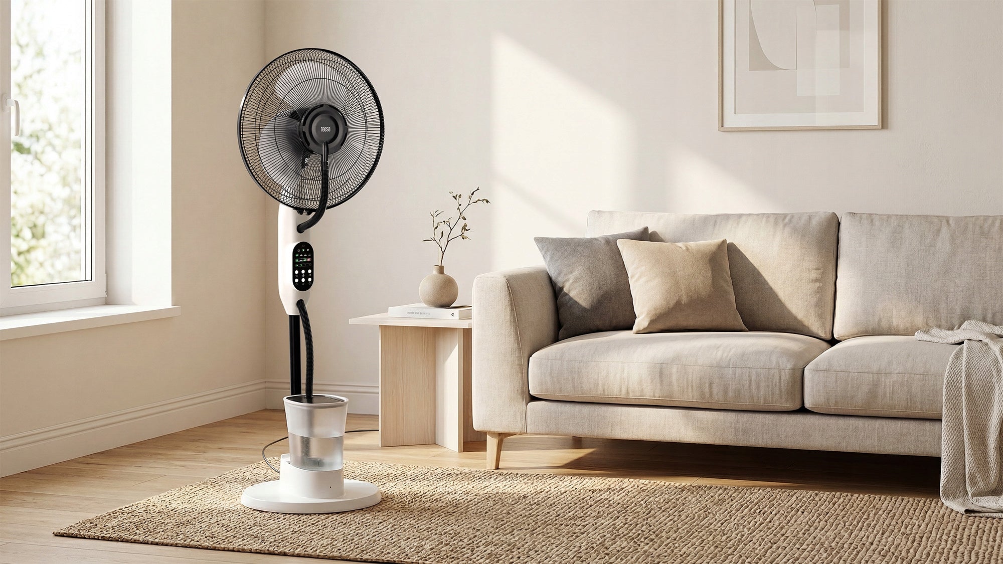 Floor fan Teesa TSA8067-B white Manufacturer code TSA8067-B