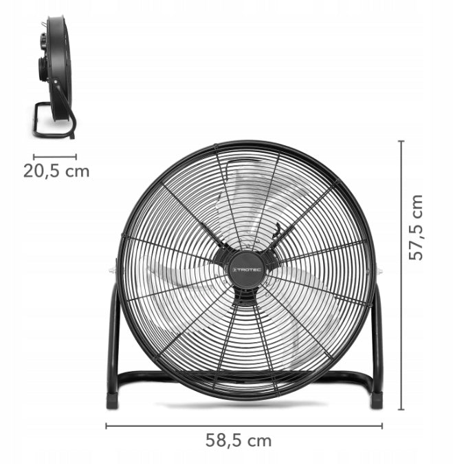 Floor fan Trotec TVM 20 D 6562 m3/h Packaging status original
