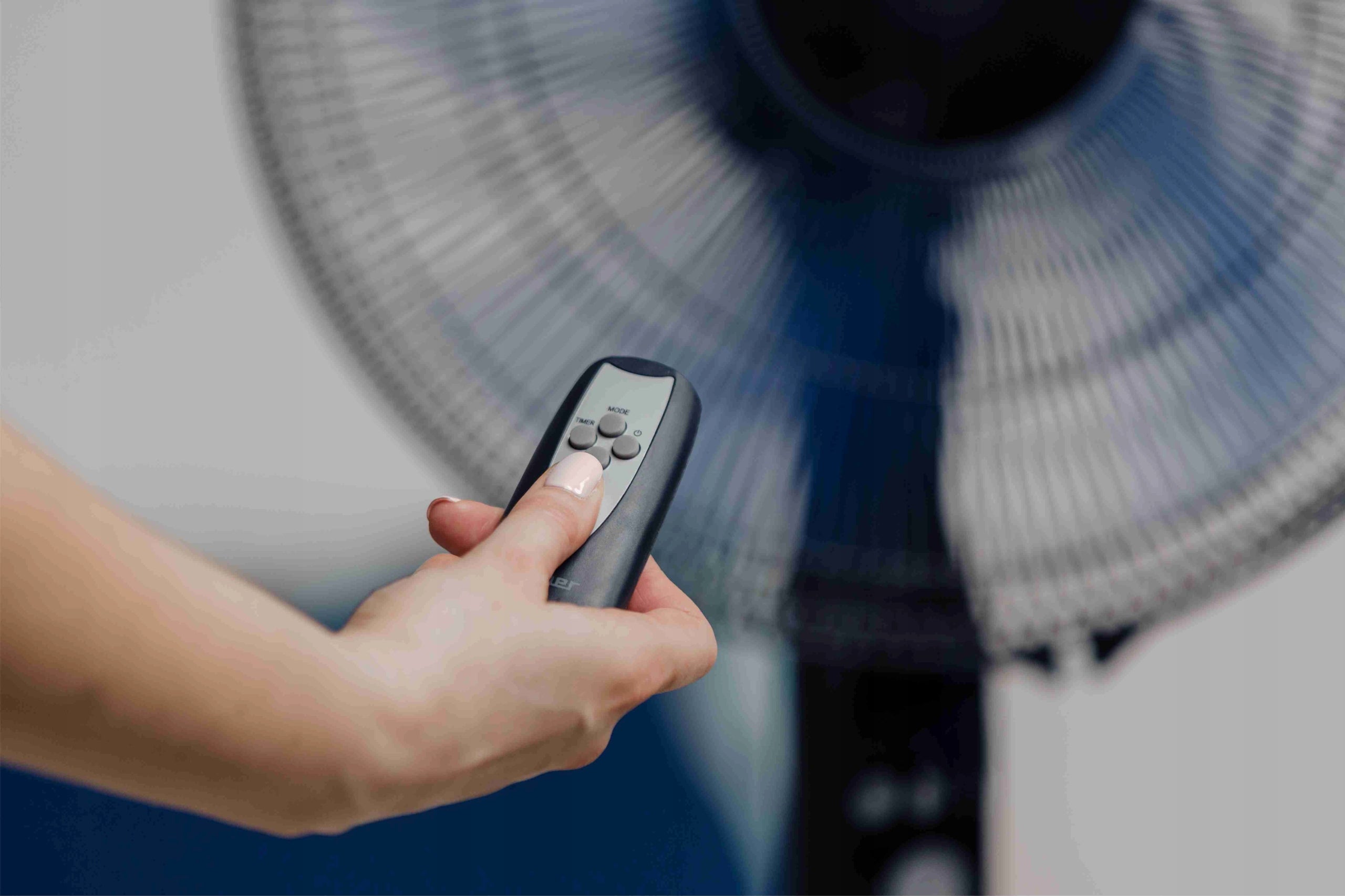 Floor fan Zelmer ZRF1450 black remote control Fan type floor