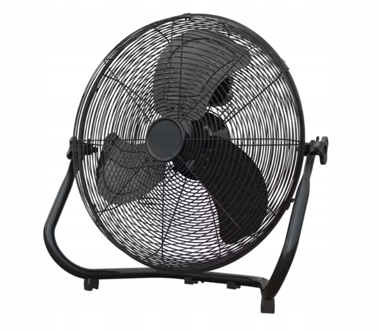 Floor fan kingfisher 120 W 45 cm black LARGE