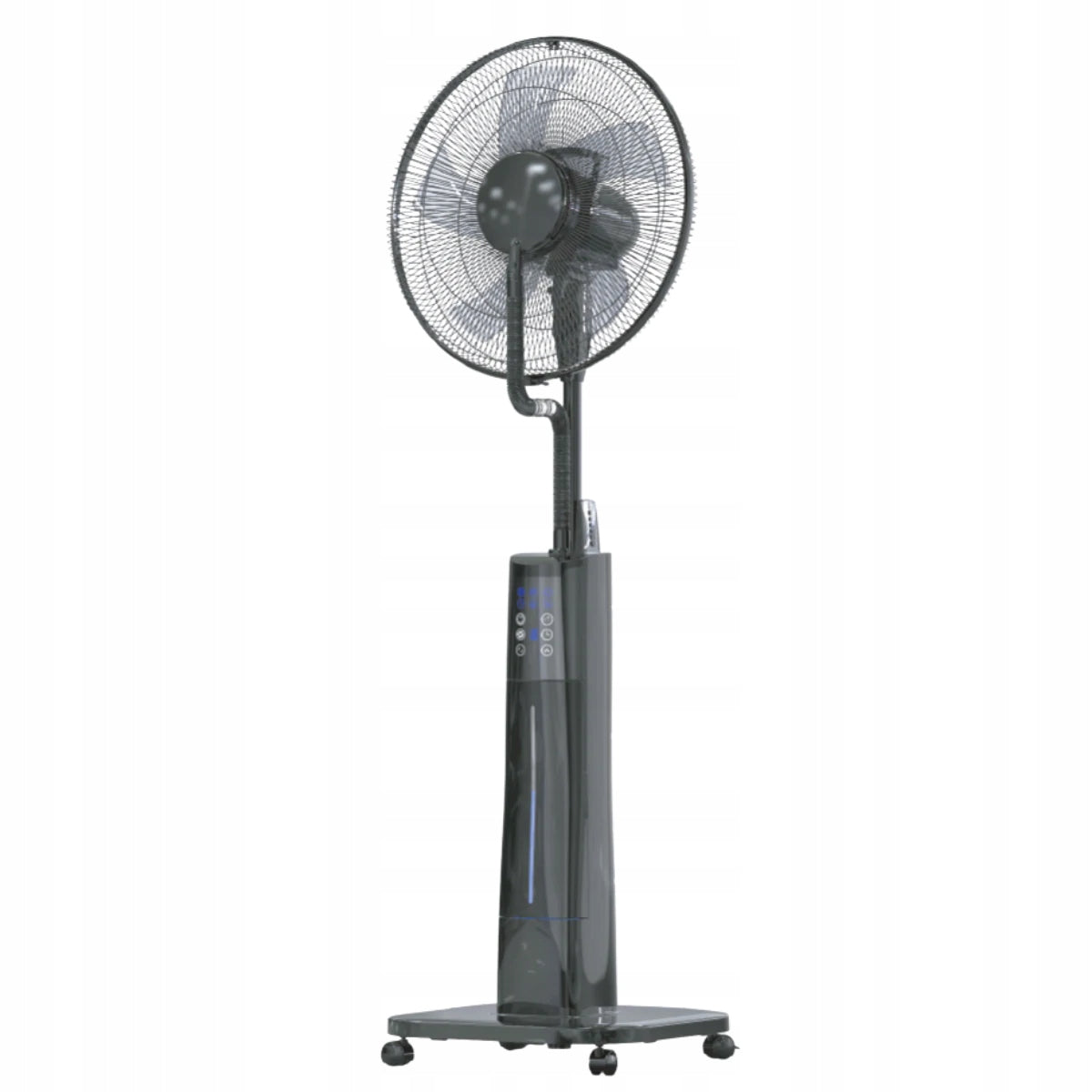Floor fan standing with mist Fan with humidifier black TEVO Manufacturer code I00146832