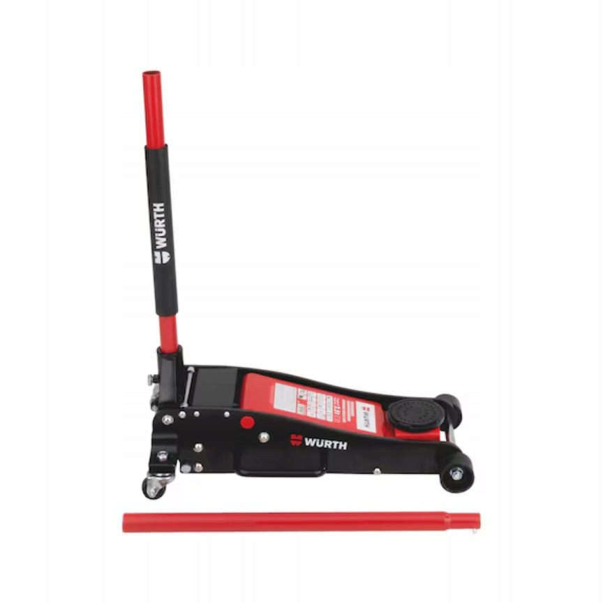 Floor lift, 2,5 t Made of aluminium and steel 0715549025 Brand Wurth