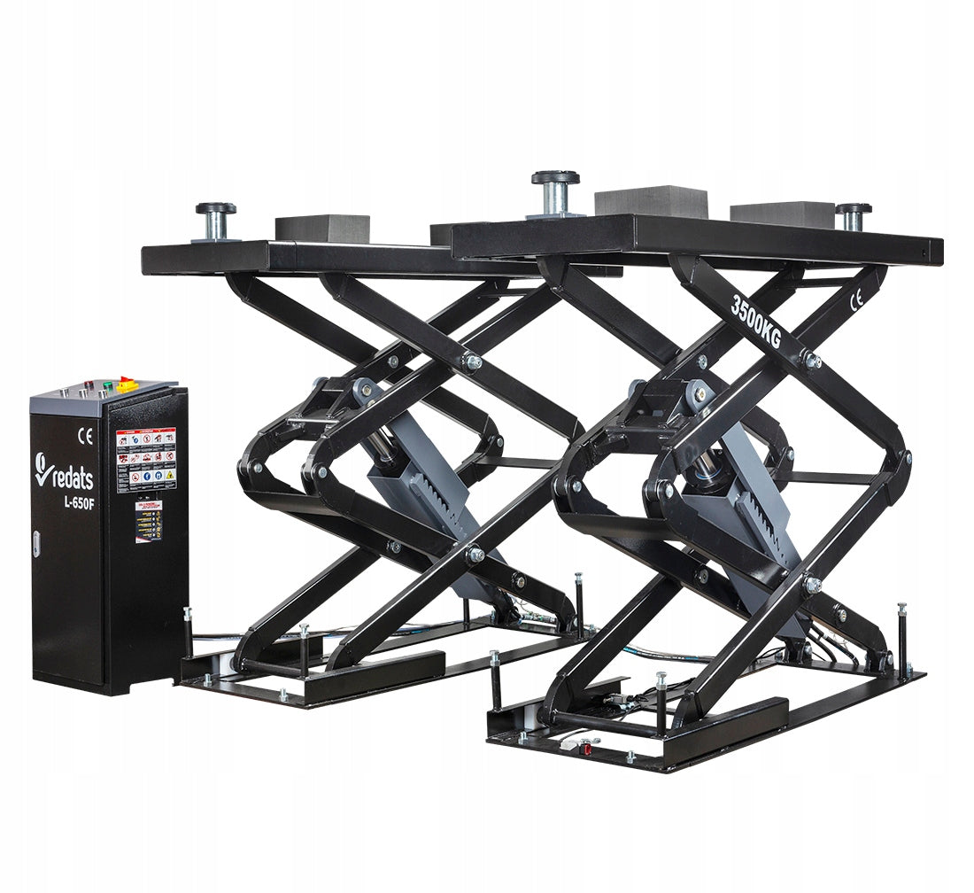 Floor lift scissor 230V 3500kg 2050mm REDATS L-650F Manufacturer code 15-02-34