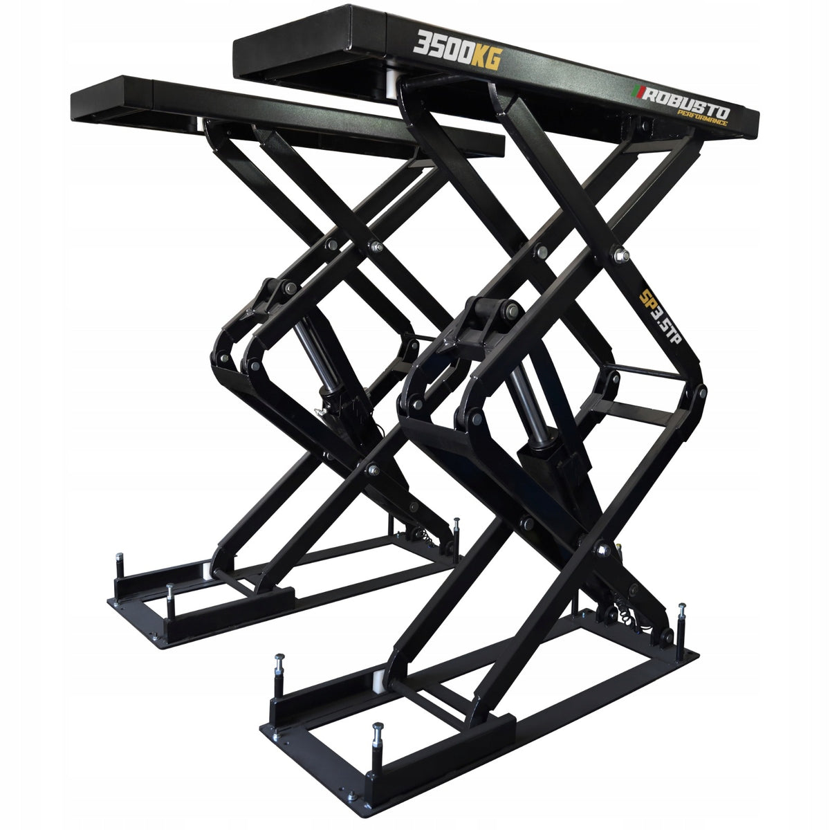 Floor lift scissor 3500kg 230V SP3.5TP + OIL 15L ROBUSTO Manufacturer code SP3.5TP