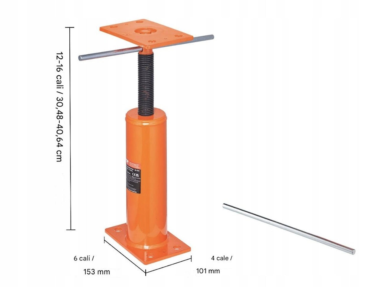 Floor lift structures assembly steel 4400 kg workshop strong Premium Brand Vevor