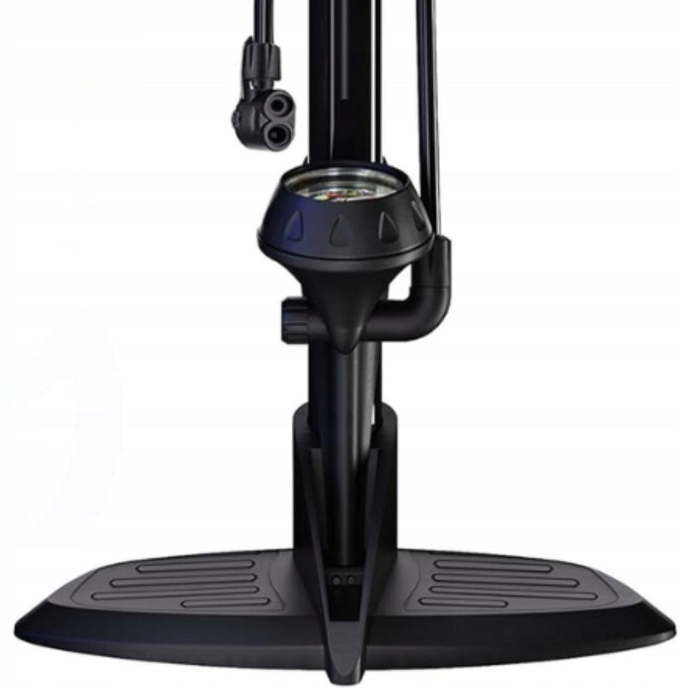 Floor pump MG with aluminum pressure gauge 11 bar STANDING STATIONARY STRONG Kind floor