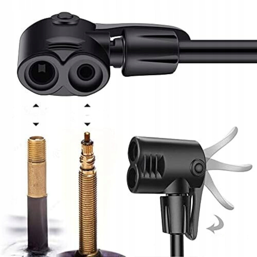 Floor pump MG with aluminum pressure gauge 11 bar STANDING STATIONARY STRONG Packaging status original