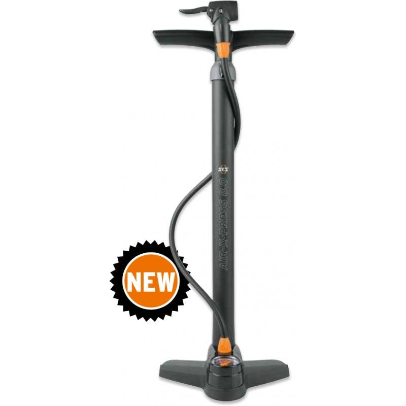 Floor pump SKS Air 8.0, pressure gauge 10bar, double tip AV/FV Kind floor