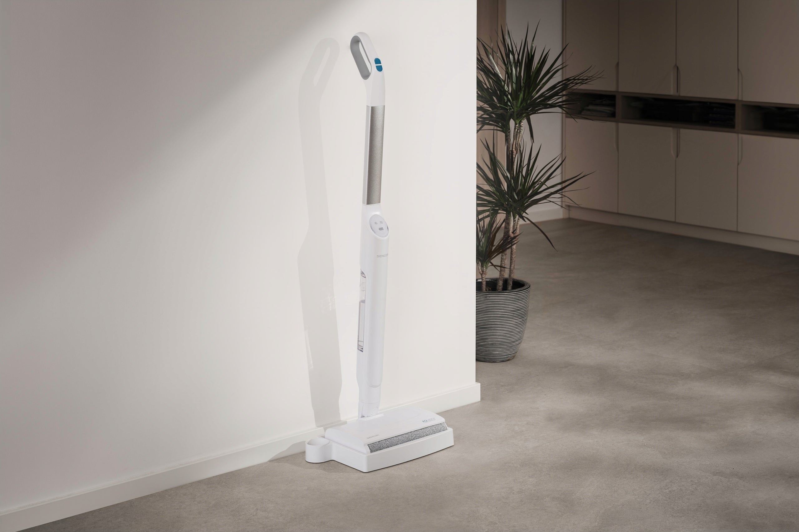 Floor upright vacuum cleaner Floor washer MOP bionic SENCOR SVW3500WH Dominant color white